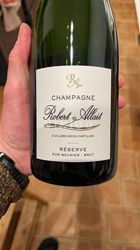 Champagne Robert Allait Réserve Pur Meunier Non Millésimé
