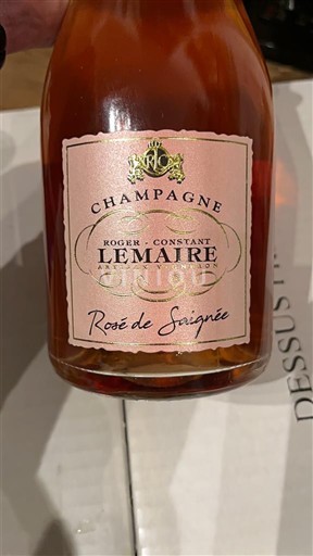 Champagne Sâm-panh Roger-Constant Lemaire Rosé de Saignée Không niên vụ