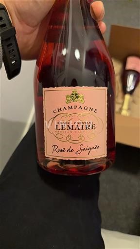 Champagne Sâm-panh Roger-Constant Lemaire Rosé de Saignée Không niên vụ