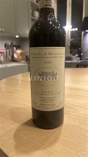 Toscana Brunello di Montalcino. Le Ragnaie 2020