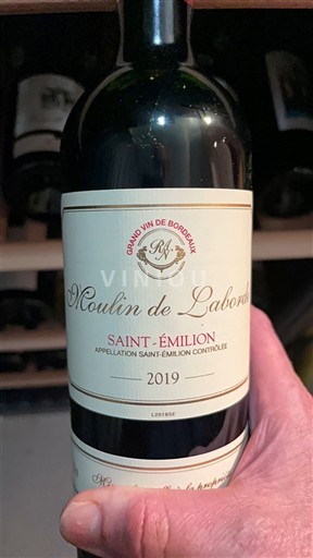 Bordeaux Saint-Émilion Moulin de Laborde 2019