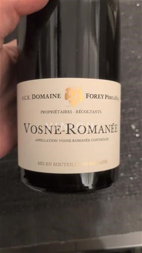 Burgundi Vosne-Romanée Domaine Forey Père & Fils 2022