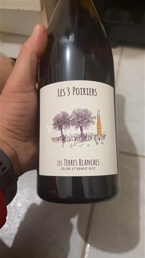 Vallée de la Loire Touraine Les Terres Blanches Les 3 Poiriers Non Millésimé