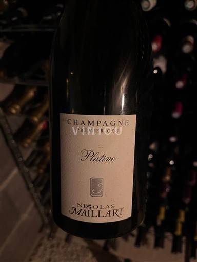 Champagne Premier Cru Nicolas Maillart Platine Icke årgångsbetecknad