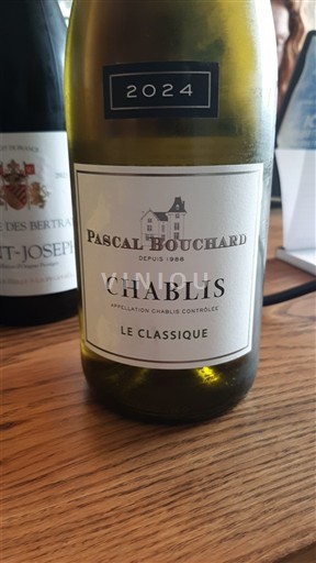 Borgogna Chablis Pascal Bouchard Le Classique 2024