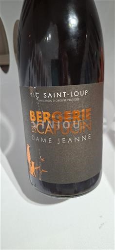 Langvedok Pic-saint-loup Bergerie du Capucin Dame Jeanne 2022
