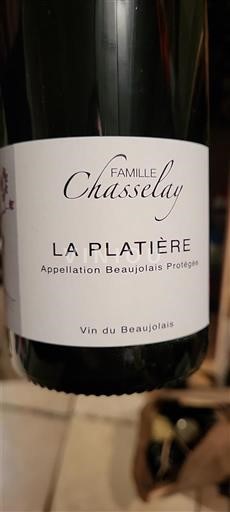 Beaujolais Famille Chasselay La Platière 2023