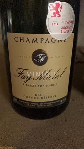 Šampanja Šampanjec Fajy Michel Grande Réserve Neleten.