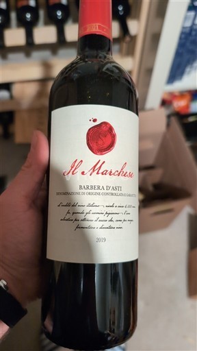 Piémont Barbera d'Asti Il Marchese 2019