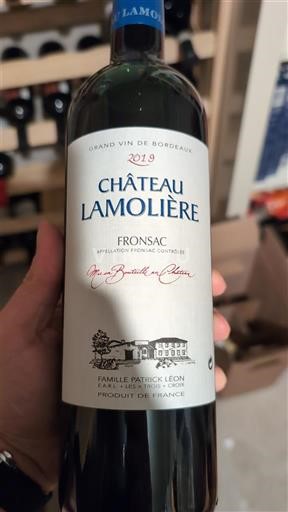 Bordeaux Fronsac Château Lamolière 2019