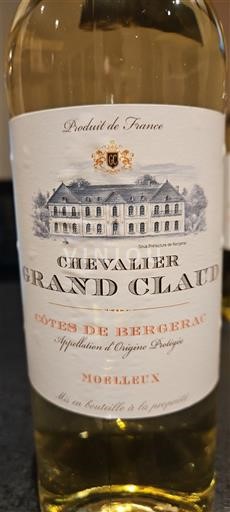 Sørvest Côtes-de-bergerac Chevalier Grand Claud 2024