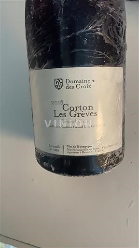 Burgundy Corton Grand Cru Domaine S Croix Corton Les Grèves 2018