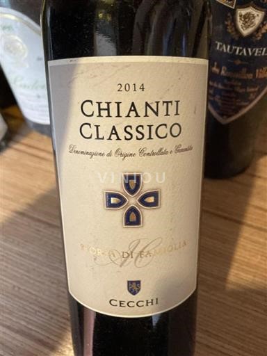 Toscana Chianti Classico Cecchi Storia Di Famiglia 2014