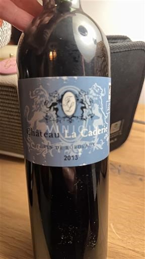 Bordeaux Château La Caderie 2013