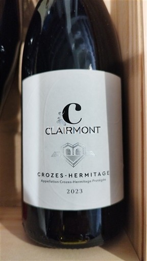 Rhône-dalen Crozes-Hermitage Clairmont 2023