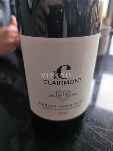 Rhône-dalen Crozes-Hermitage Clairmont 2023