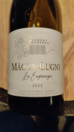 Bourgogne Mâcon-Lugny Clément Jousseau Les Engrenages 2022