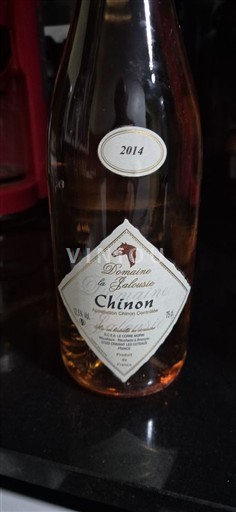 Údolí Loiry Chinon Domaine La Bellivière 2014