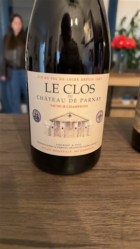 Loiren laakso Saumur-champigny Château Parnay Le Clos 2020