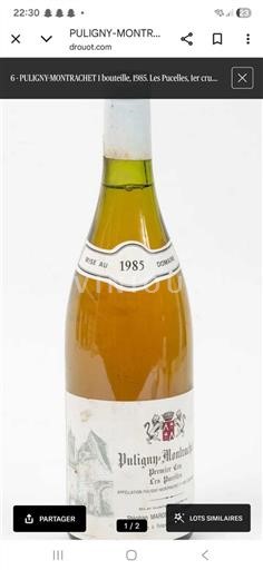 Borgogna Puligny-Montrachet Premier Cru Puligny-Montrachet Les Pucelles 1985