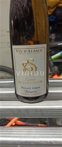 Ельзас Xavier Schneider Réserve 2019