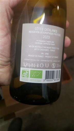 Languedoc-Roussillon Catalaanse hellingen Domaine Modat Le petit Modamour 2023