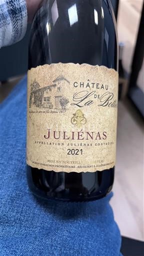 Beaujolais Juliénas Château La Bottière 2021