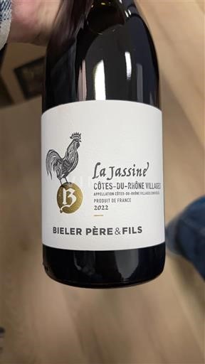 Rhônetal Côtes-du-Rhône-Dörfer Bieler Père & Fils La Jassine 2022