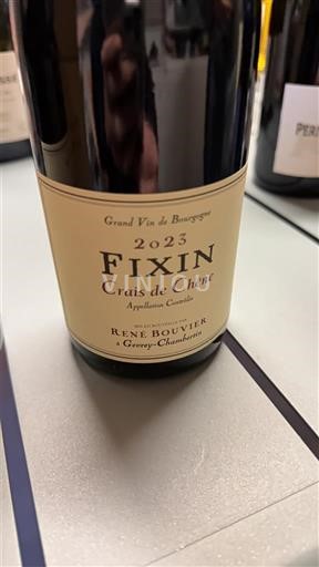 Bourgondië Fixin René Bouvier Crais de Chêne 2023