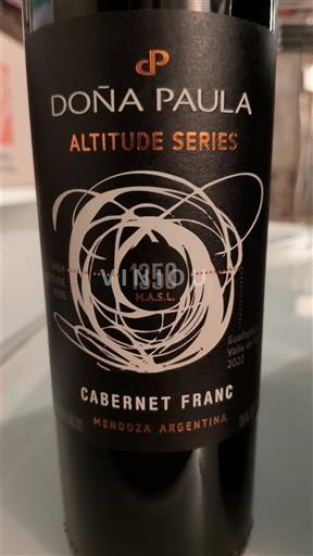 Rượu vang Rouge sec Altitude Series 1350 Doña Paula 2022 Argentina Mendoza