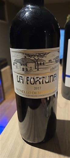 Toscana Brunello di Montalcino. La Fortuna 2017