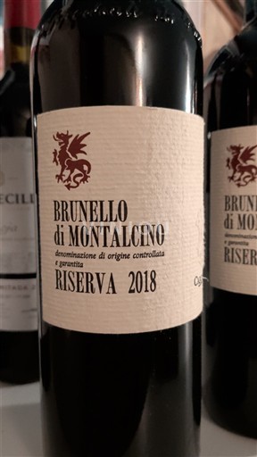 Toscana Brunello di Montalcino. Riserva 2018
