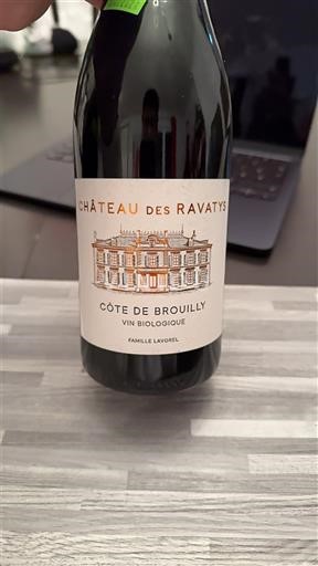 Beaujolais Côte-de-Brouilly Château S Ravatys 2022