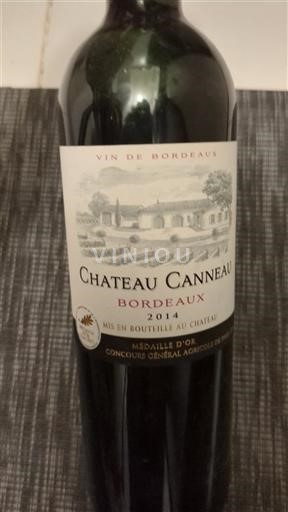 Bordeaux Chateau Canneau 2014
