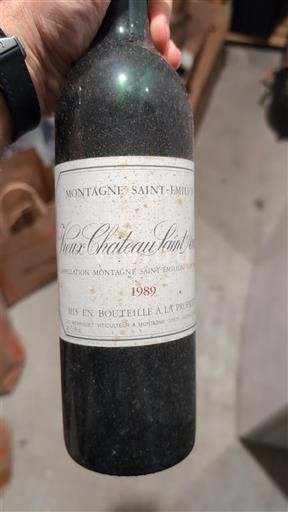 Bordeaux Montagne-Saint-Émilion Château Vieux Château Saint André 1989