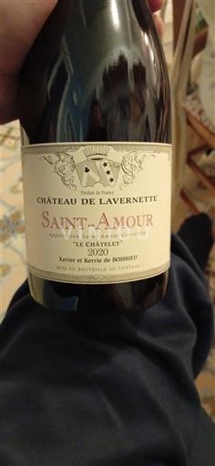 Beaujolais Saint-Amour Château Lavernette Le Chatelet 2020
