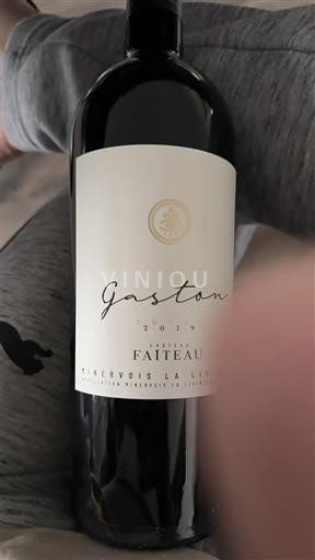 Languedoc Minervois-la-Livinière Château Faiteau Gaston 2019