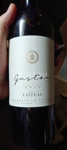 Languedok Minervois-la-Livinière Château Faiteau Gaston 2019