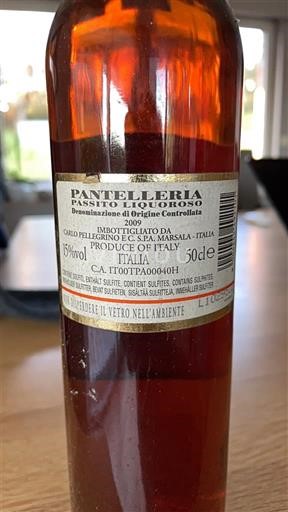 Sicilija Ni doloceno Carlo Pellegrino & C. S.p.A 2009