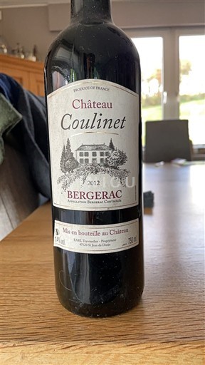 Sydväst Bergerac Château Coulinet 2012