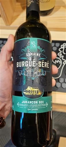 Jihozápad Jurançon Domaine Burgue-Séré Sélection Petit Jardin 2020