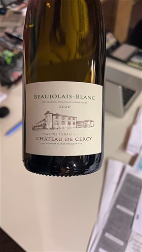 Beaujolais Määrittelemätön Château Cercy Pays des Pierres 2020