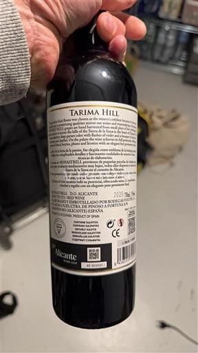 Murcia Alicante Bodegas Volver Tarima Hill 2020