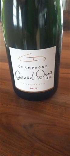 Champaña Champán Gérard-Denis & Fils Sin añada