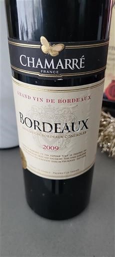 Bordeaux Chamarré 2009
