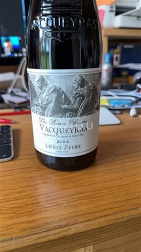 Rhône-dalen Vacqueyras Louis Tiffre Les Murs Chauds 2022