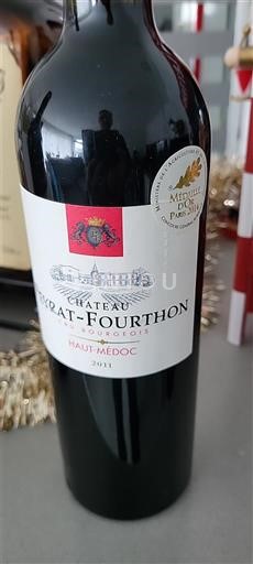 Bordeaux Haut-Médoc Château Coufrat-Fourthon 2011