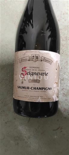 Loire Valley Saumur-Champigny Domaine La Seigneurie 2014