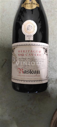 Rona dolina Rasteau Vinalies Héritage de Cavare 2023