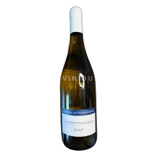 Vin Blanc sec Chazeau Les Renardières 2017 France Bourgogne Mâcon et mâcon-villages AOC